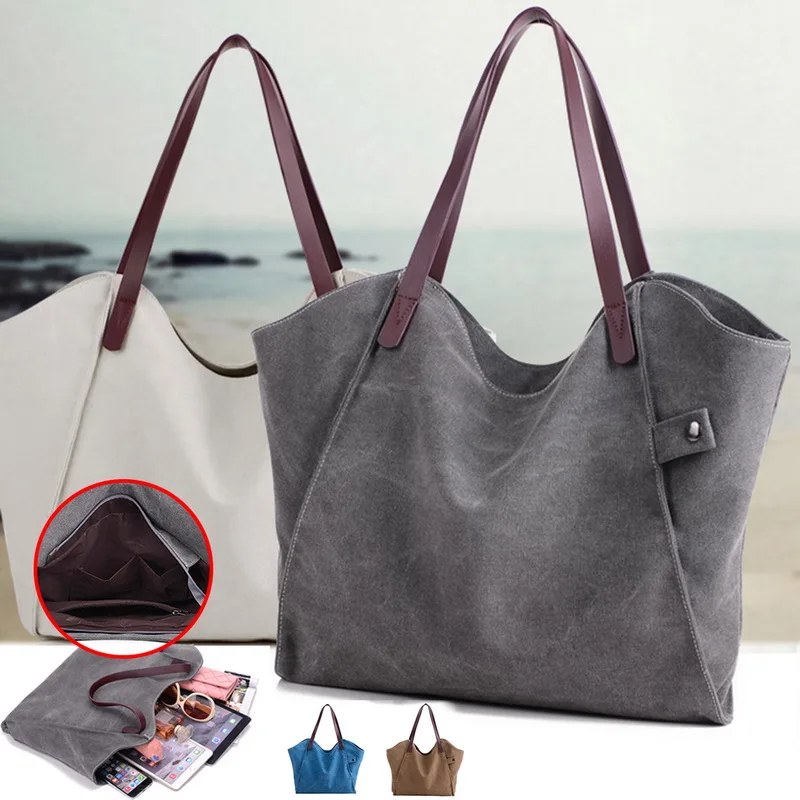 MoneRffi женская сумка на руль холщовая Большая вместительная через плечо 2020 шоппер|