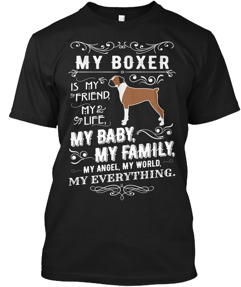 

Men T Shirt Boxer Friend. Life. Everything Women tshirt