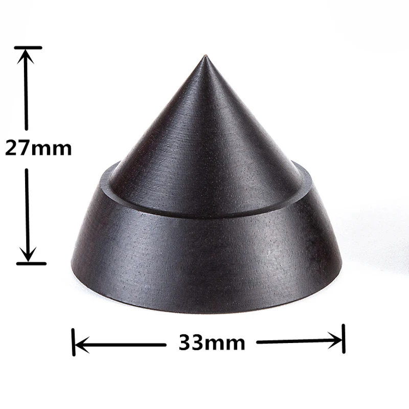 4 комплекта 33*27 мм колонка из эбенового дерева с шипами усилитель колонки