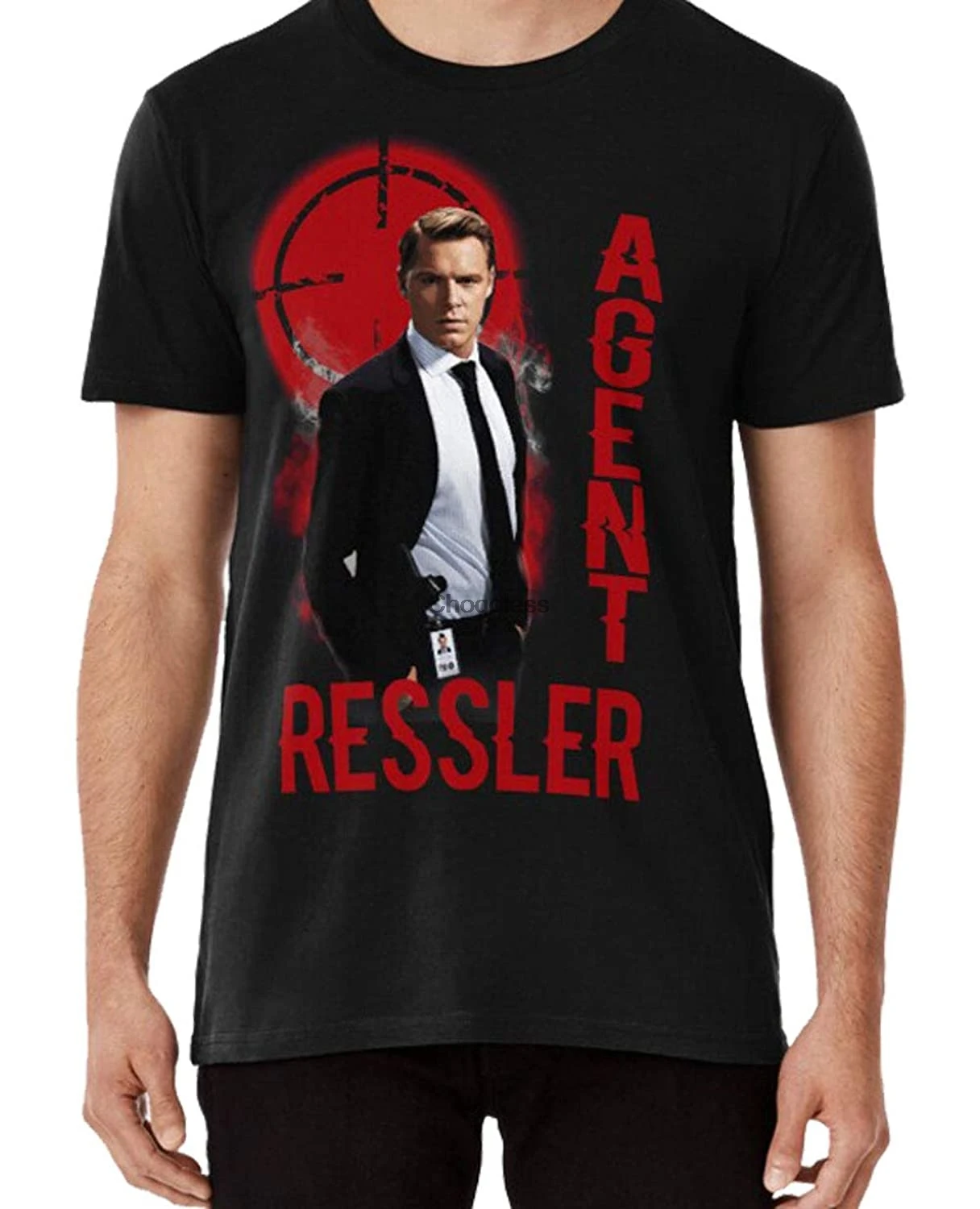 Кинофильм рубашка фильмы агент Ressler-черный список Премиум смешной мем футболка