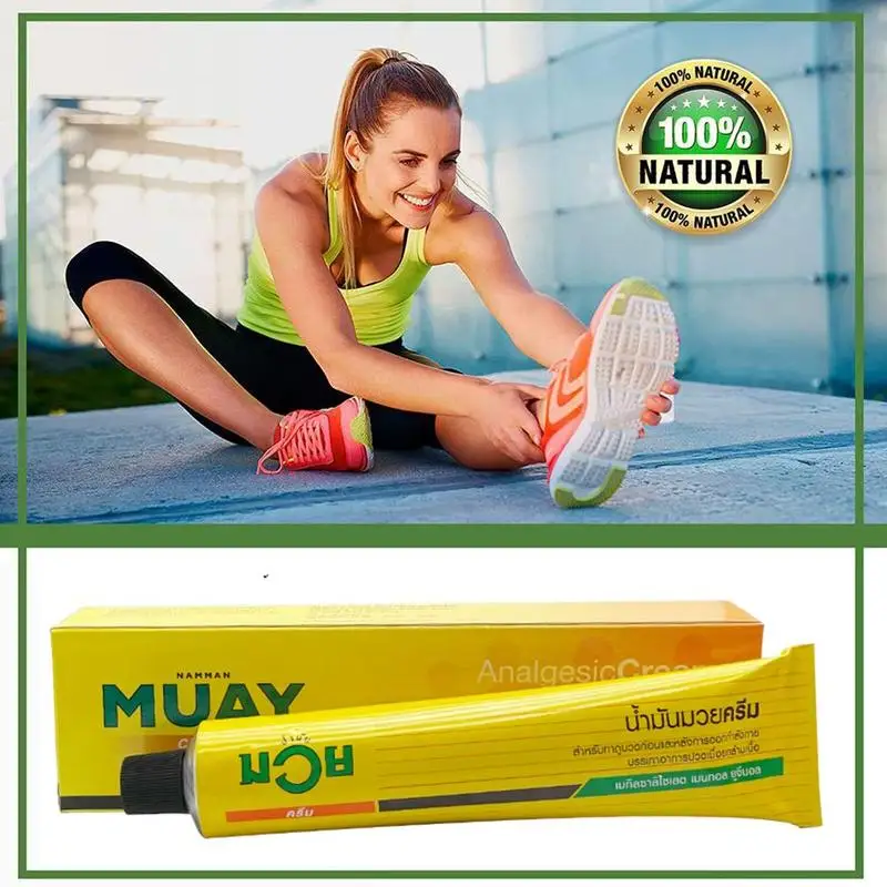 Массаж облегчение боли 100 г/шт. Таиланд активные Муай Тай мазь для облегчения