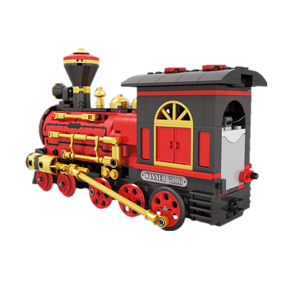 Совместимый Technic электрический Diy двигатель Британский город игрушечный поезд комплекты двигателей модель строительные блоки кирпичи мощный функциональный набор