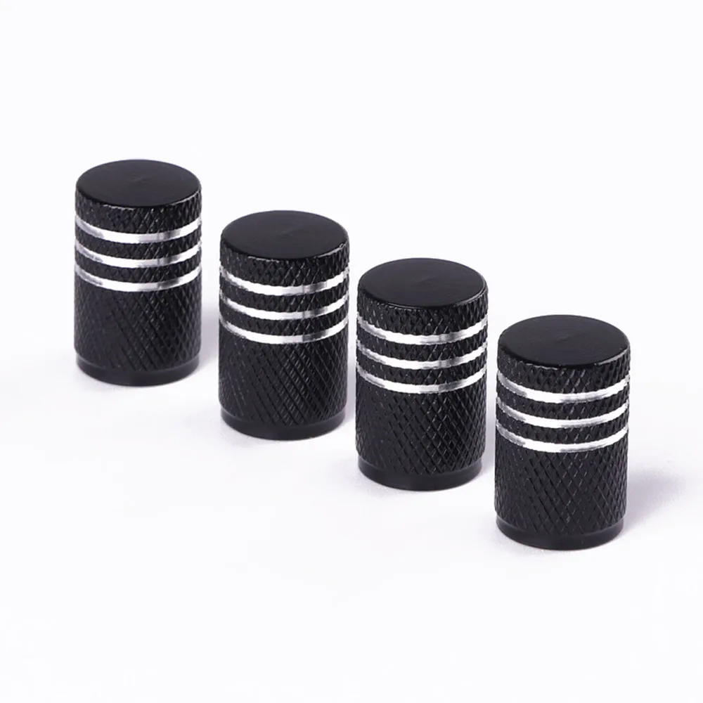 

Valve Caps Aluminum Alloy Tire Valve Stem Covers for Motorcycles Trucks Cars Bikes Schrader Valve Caps Bicycle Accessories