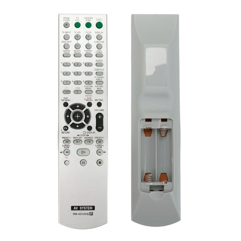 Пульт дистанционного управления Управление Rm-Adu005 Rmadu005 подходит для Sony Dvd