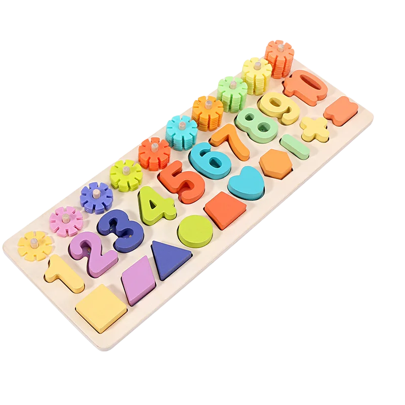 

Three in A Matching Board Piele Math Shapes Game Nesting Parent Child