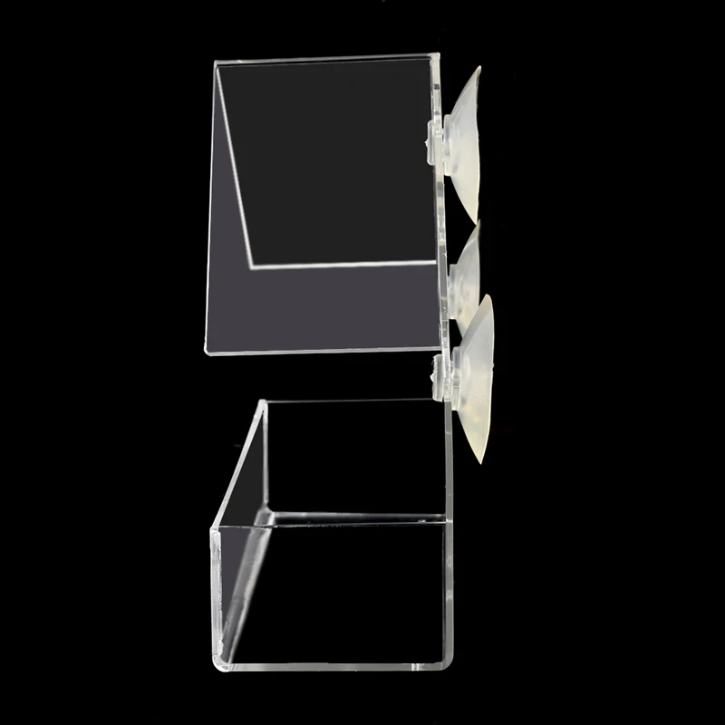 

Clear House Window Bird Feeder Birdhouse With Suction Outdoor Garden Feeding New
