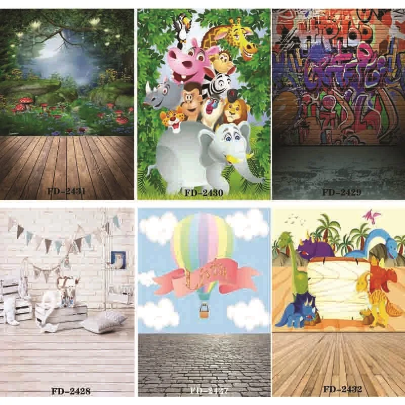 

Vinyl Custom Photography Backdrops Prop birthday+baby Theme Photography Background #0059