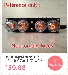 DYKB 1-бит интегрированный часы свечение трубки для IN14 в-14 часы свечение трубки DS3231 nixie часы Встроенный модуль-ускоритель