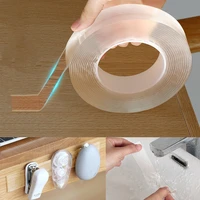 135 meters double sided adhesive nano tape traceless reusable removable sticker washable adhesive home improvement bathroom