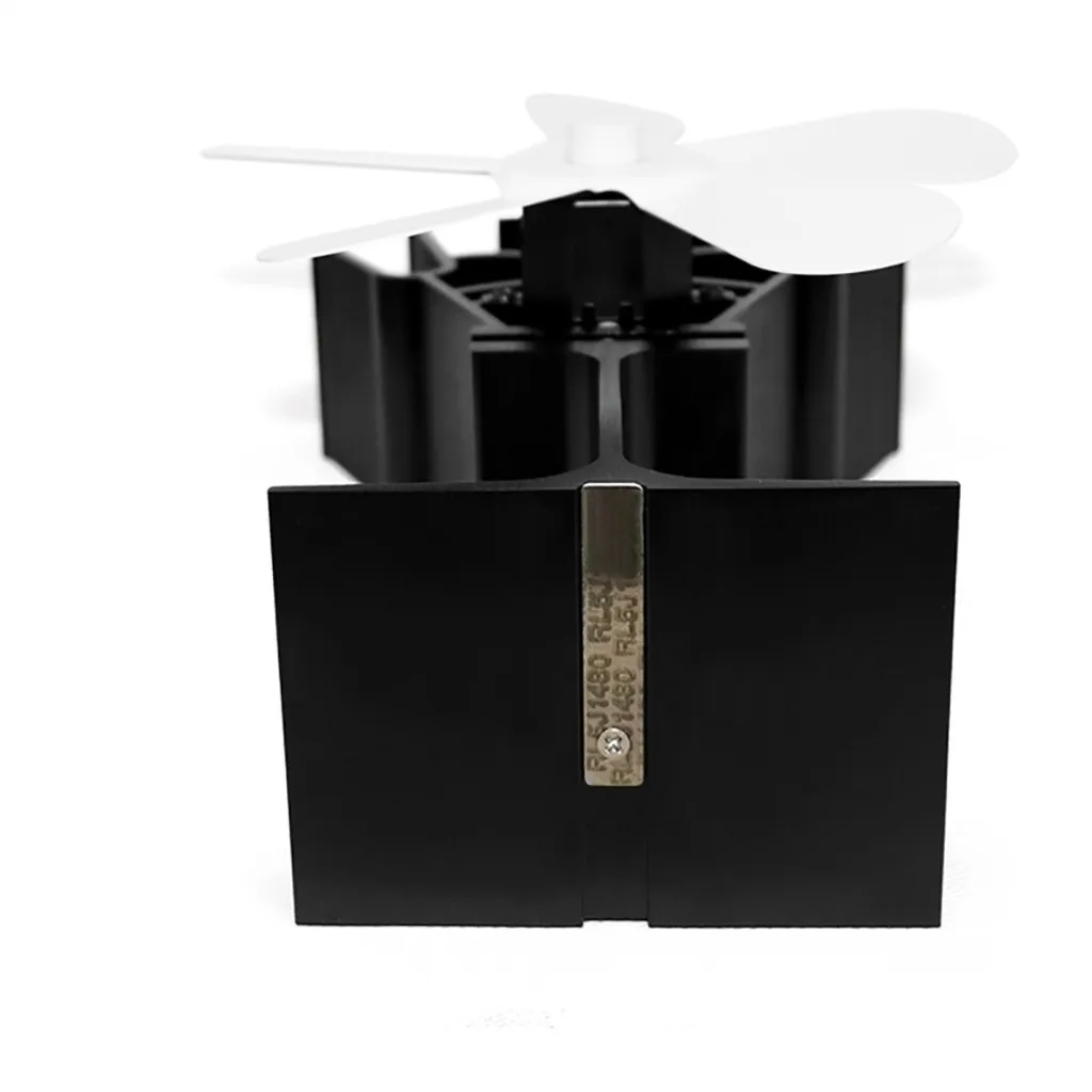 Вентилятор для камина с термометром вентилятор дровяной печи 5 лезвий