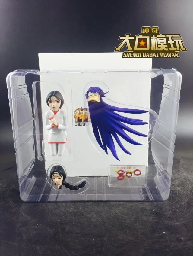 SHG Saint Seiya Миф Ткань волосы Shiryu жена Shunrei& 4 фигурка игрушка