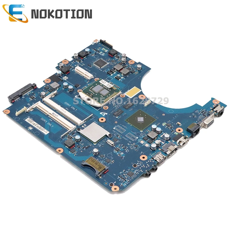 NOKOTION BREMEN-M для samsung NP-R580 R580 Материнская плата ноутбука HM55 DDR3 GT310M GPU ЦП BA92-06132A BA92-06132B