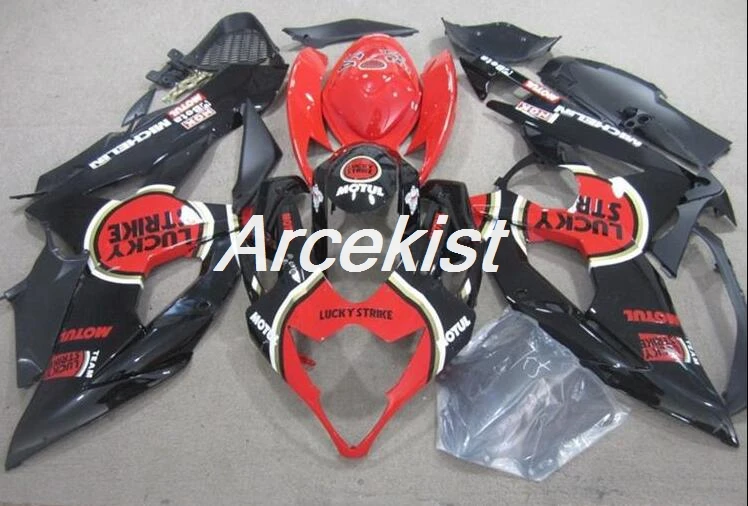 

OEM quality New ABS Plastic Fairings kit Fit For Suzuki GSXR1000 K5 2005 2006 GSXR-1000 05 06 Custom red black lucky