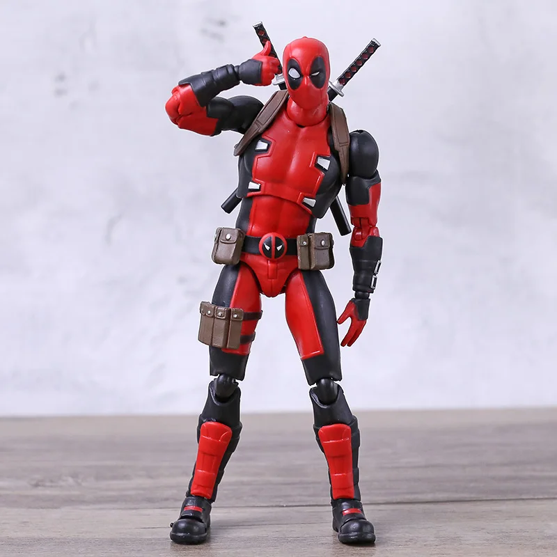 MAFex 082 X MAN фильма Дэдпул Рубашки Super Hero ПВХ фигурку Модель игрушки|Игровые фигурки