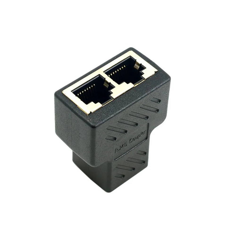 Сетевой кабель Rj45 Ethernet 1-2 способа сетевой разъем удлинитель переходник на два