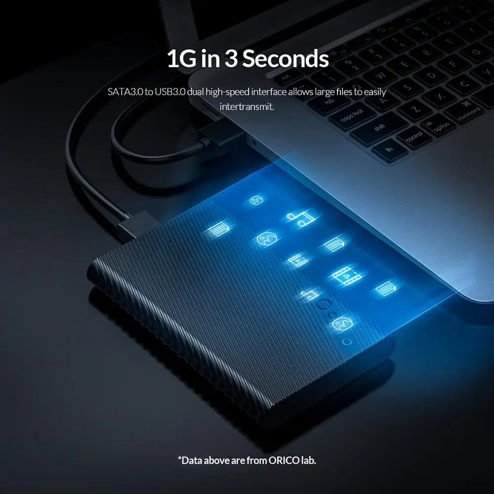 ORICO HDD корпус 2 5 дюймов USB 3 0 SATA Гбит/с коробка HD внешний Caddy для Windows/Mac | Компьютеры и