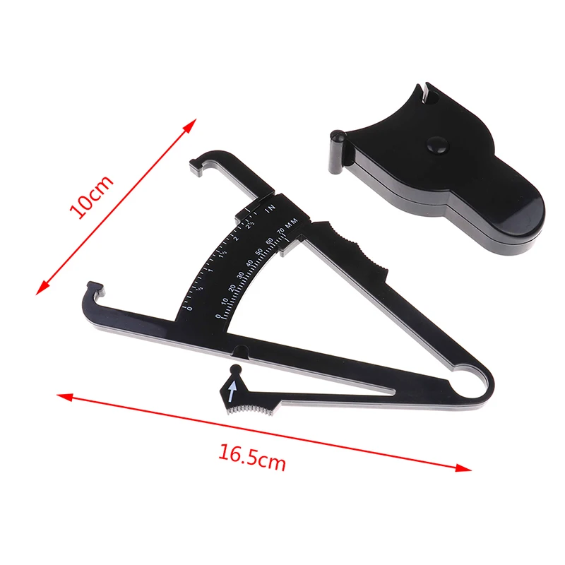 1 компл. Измерительная лента обжимной штангенциркуль телесного жира тестер с