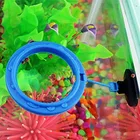 Плавучее кольцо для кормления, пластиковая плавающая кормушка для еды, 2 цвета, 1 шт., квадратныекруглые принадлежности для кормления рыб, для аквариума