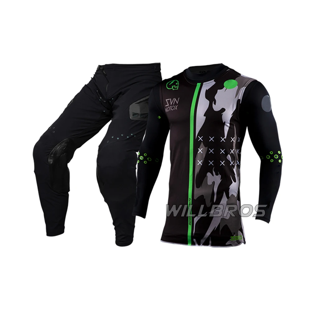 

2020 MX Zero Slay Vandal Jersey Pants Mountain Bicycle Offroad Mens Gear Set Motocross Motorbike Suit