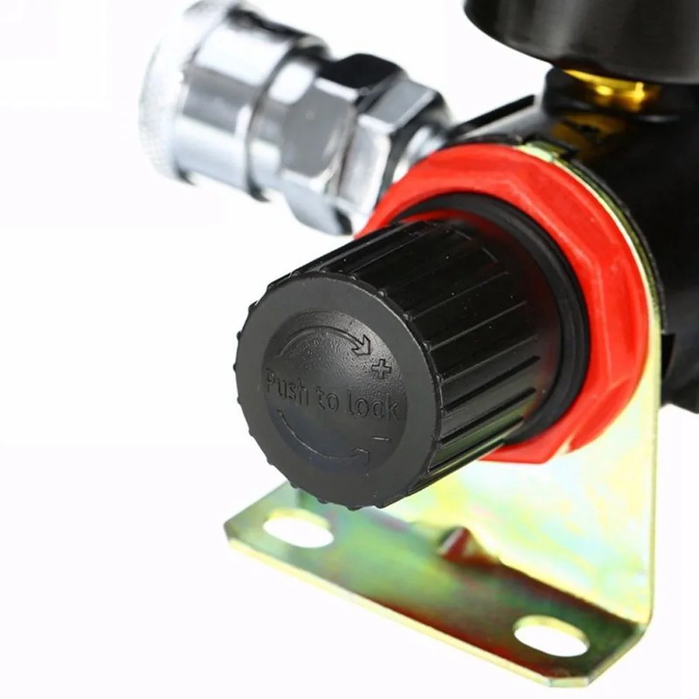 AFR2000 1/4 Pneumatic Filters Filter For Air Compressor Moisture Separator Pressure Regulator Oil Water Separators Unit AFR-2000 |