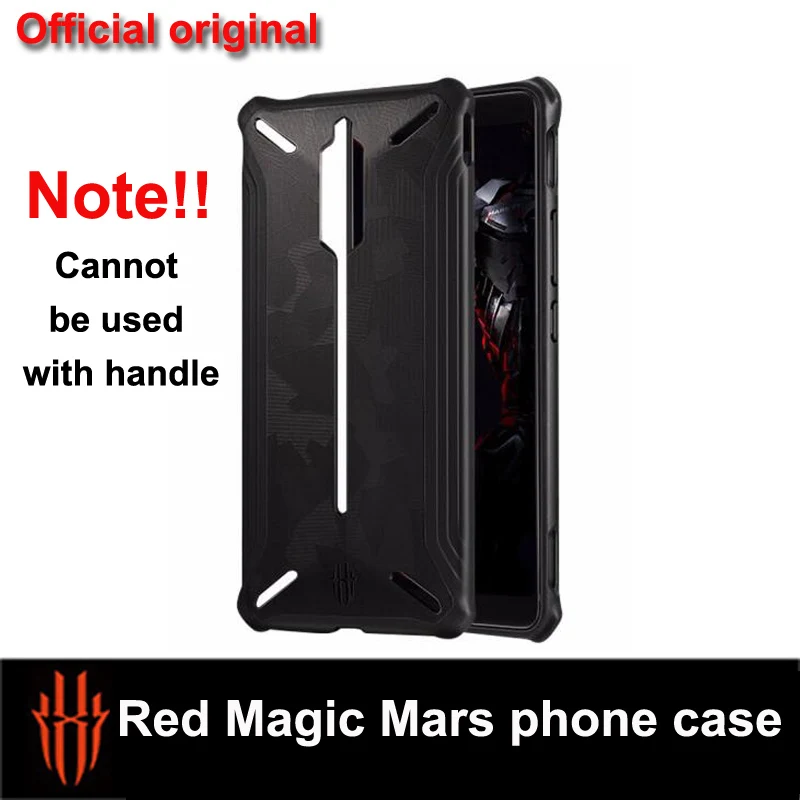 Официальный Оригинальный чехол для Nubia Red Magic Mars с ручкой специальный двумя