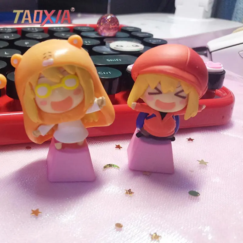 

Keycaps For Mechanical Keyboard R4 Keycap Personality Design Cartoon Axis Small Buried Lovely Keys Caps