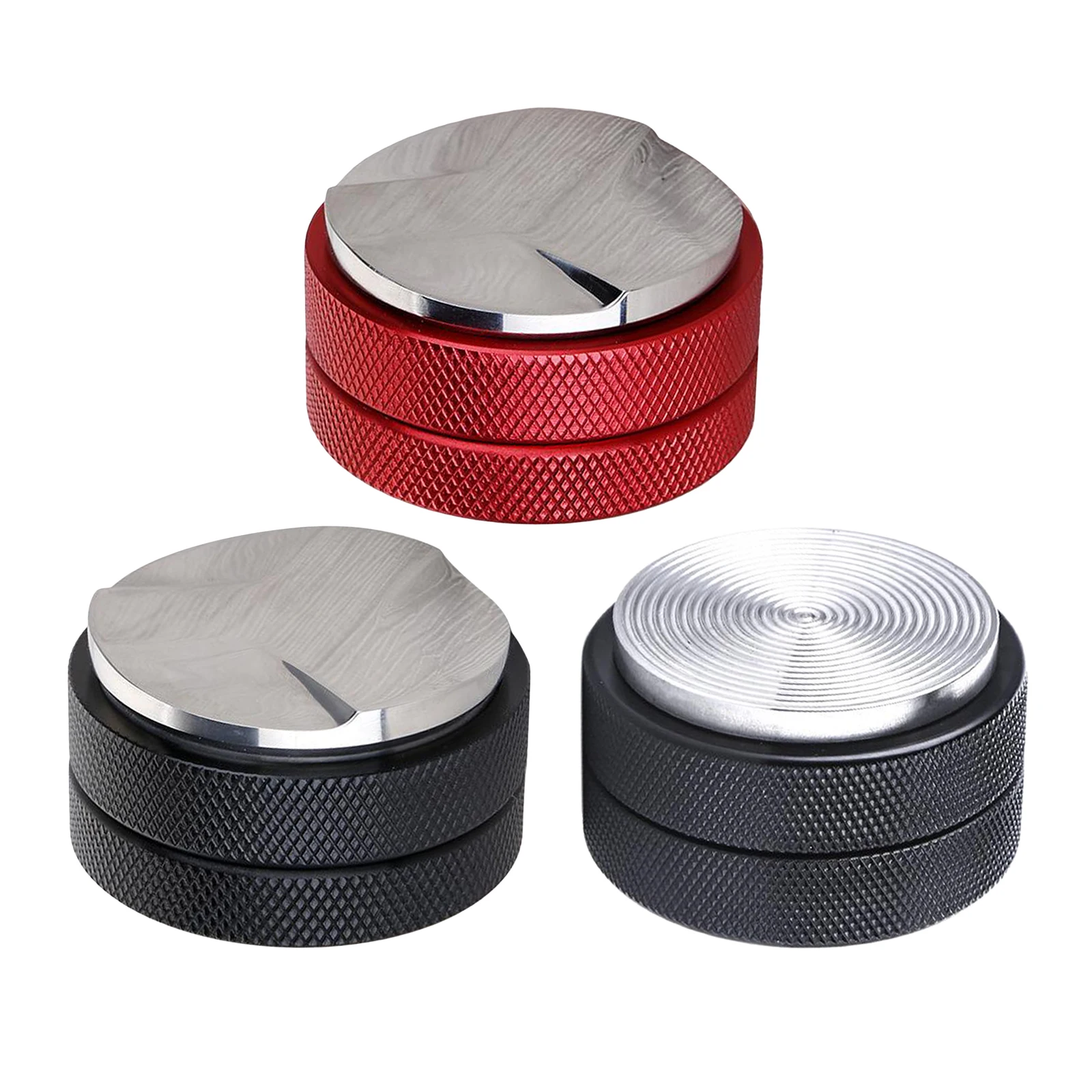 

Steel Coffee Tamper Adjustable Espresso Coffee Leveler Tool for Portafilters