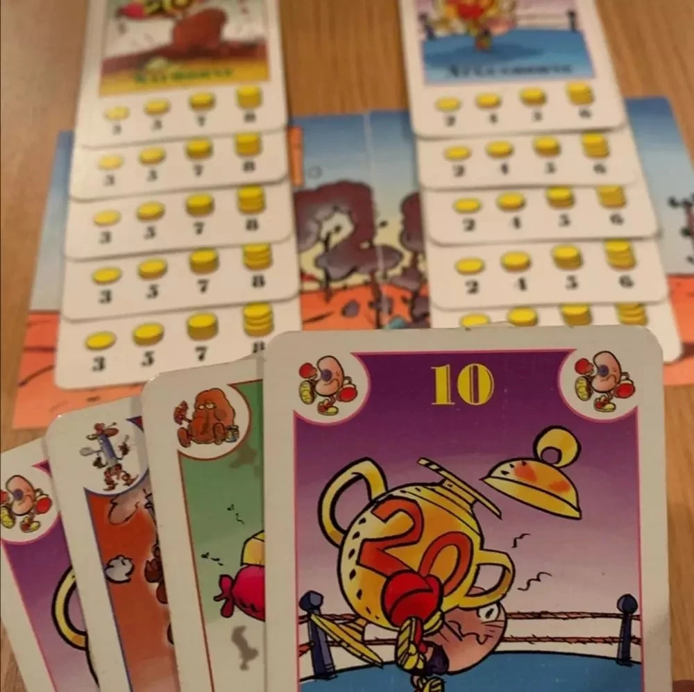 Новый Bohnanza Настольная игра новейшая версия для детей возрастом от 2 до 7 лет