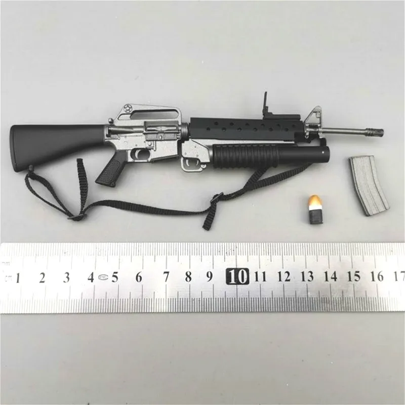 Estartek 1/6 оружие Модель M16A1 + M203 для 12 дюймов фигурку &quotсделай сам&quot|Игровые фигурки