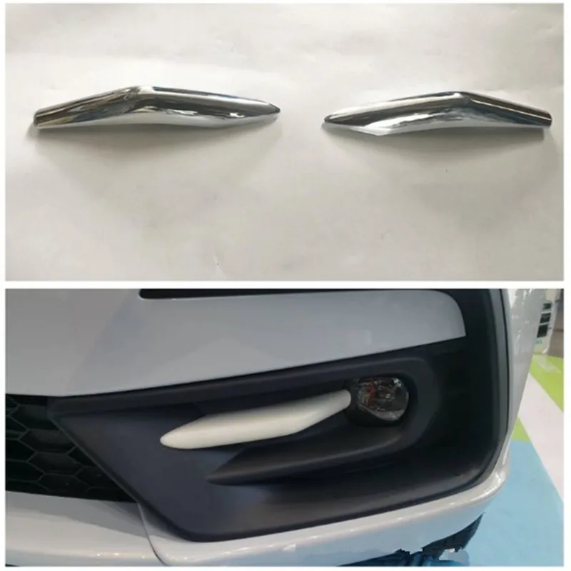 

Car Front Fog light Trim Cover Sticker For HONDA FIT 2020 2021 Car Styling