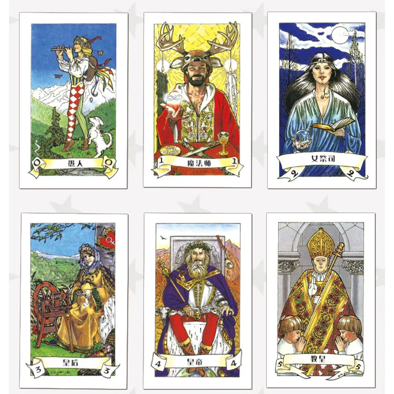 Original Robin Tarot Cards Divination Game 12*7cm Chinese Version For Family/Friends | Спорт и развлечения