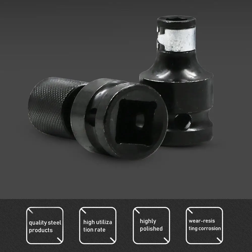1/2 "квадратный до 1/4" Hex торцевых ключей инструмент для конвертации адаптера