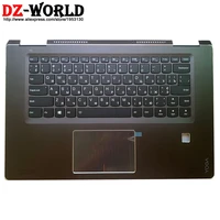 neworig palmrest upper case with russian backlit keyboard touchpad for lenovo ideapad yoga 710 15ikb laptop c cover 5cb0m31004