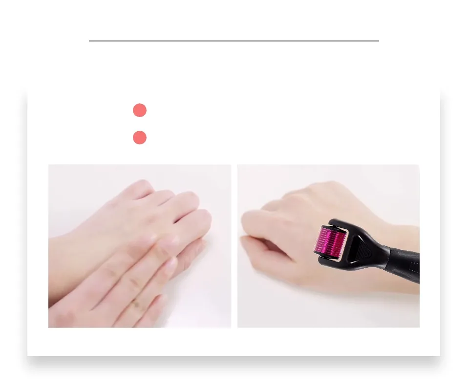 DARSONVAL DRS 6 в 1 микро иглы Дерма ролик Титан мезороллер микроиглы машина для ухода за кожей и тела лечения