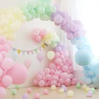 102030 шт. 51012 дюймов латексные воздушные шары в виде макарона, пастельных конфет, воздушные шары для украшения дня рождения, свадьбы, вечеринки в честь будущей мамы, воздушные шары