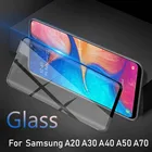 Закаленное стекло для samsung galaxy a20 a30 a50, Бронированная пленка для Samsung a40, a70, 30a, a 30, 20, 50 tremp, 50a, защитная пленка