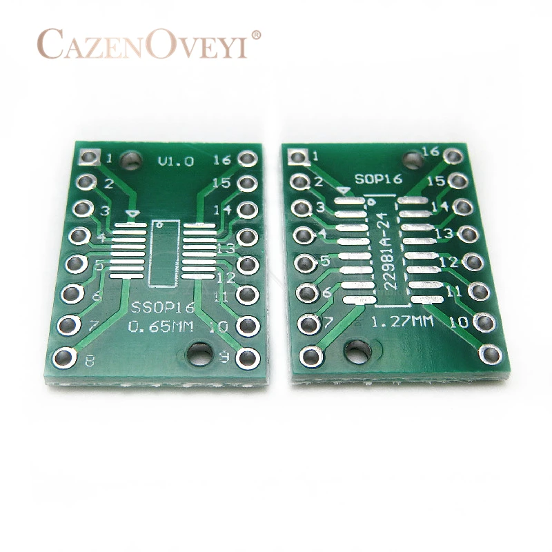 

10 шт./лот TSSOP16 SSOP16 SOP16 to DIP16 переводная плата DIP Pin плата шаг адаптер PCB в наличии