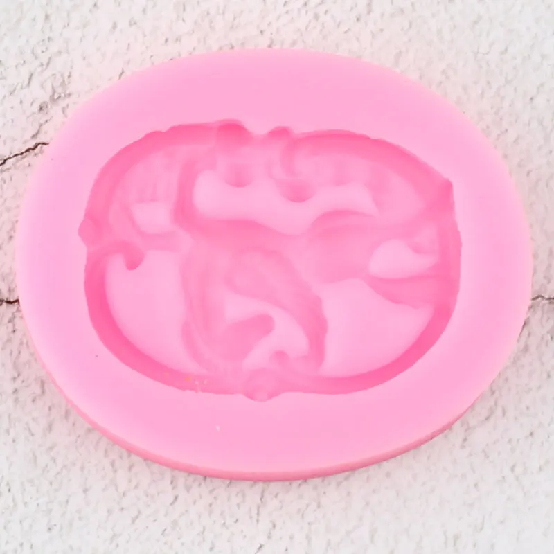 Pegasus Лошадь Единорог силиконовые формы Полимерная глина ювелирные изделия Форма