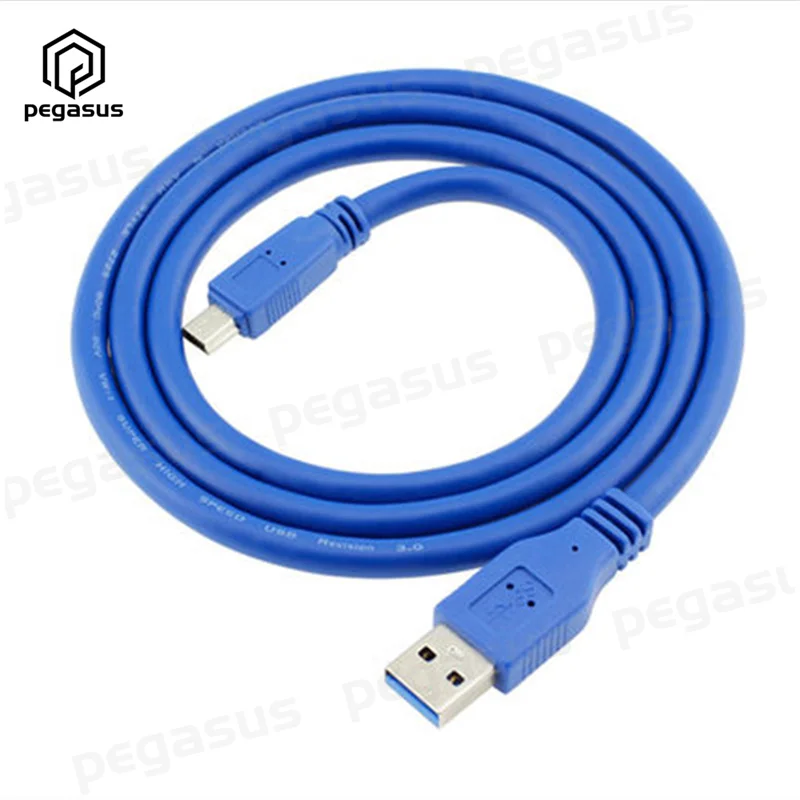 Высокоскоростной 1 5 м USB 3 0 кабель для передачи данных A папа-мини 10 Pin AM-Mini P