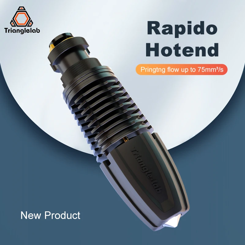 Rapido hotend trianglelab с потоком печати до 75 мм ³/s для экструдера DDB Ender3 V2 CR10 V3 115 Вт как у