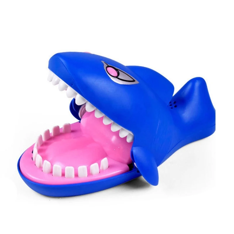 

Classic Courage Test Game Trick Playset for Halloween Novelty Toys Practical Joke Prank Toy for Parties Shark Chomp Toy