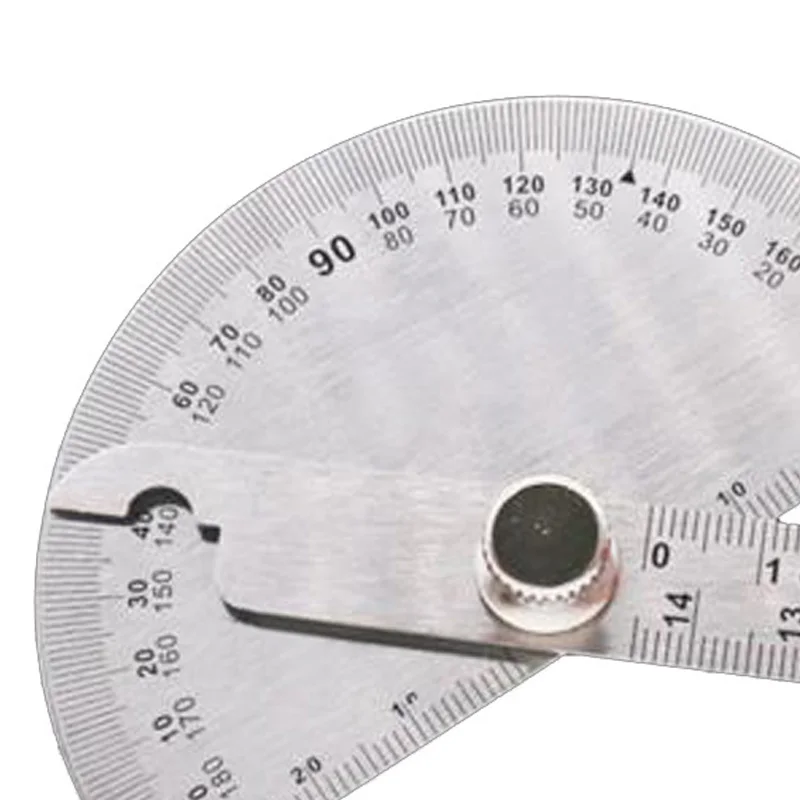 14.5cm Stainless Steel Protractor Angle Finder Arm Measuring Ruler Rotary Tools | Инструменты