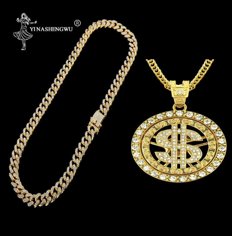 Мужская подвеска в стиле хип хоп 2 см|Ожерелья с подвеской| |