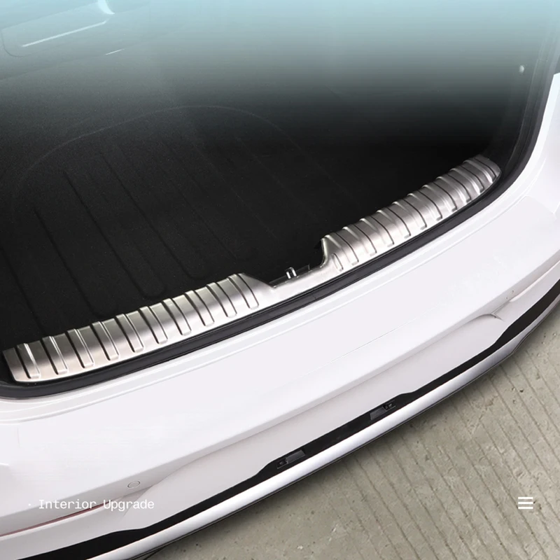 Для Kia K5 Optima 2020 2021 2022 из нержавеющей стали серебряный задний багажник Внутренний