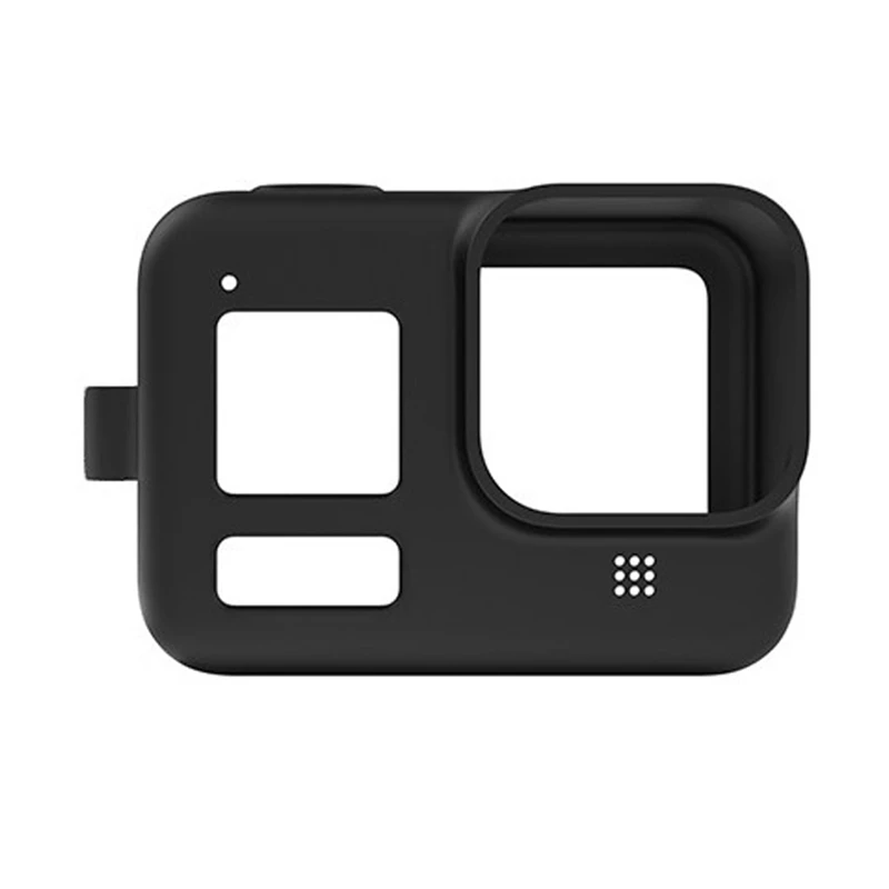 Для GoPro Hero 8 Black Аксессуары Анти осенний защитный чехол силиконовый чехол|Корпусы