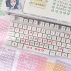 1 шт., цветные наклейки для клавиатуры телефона