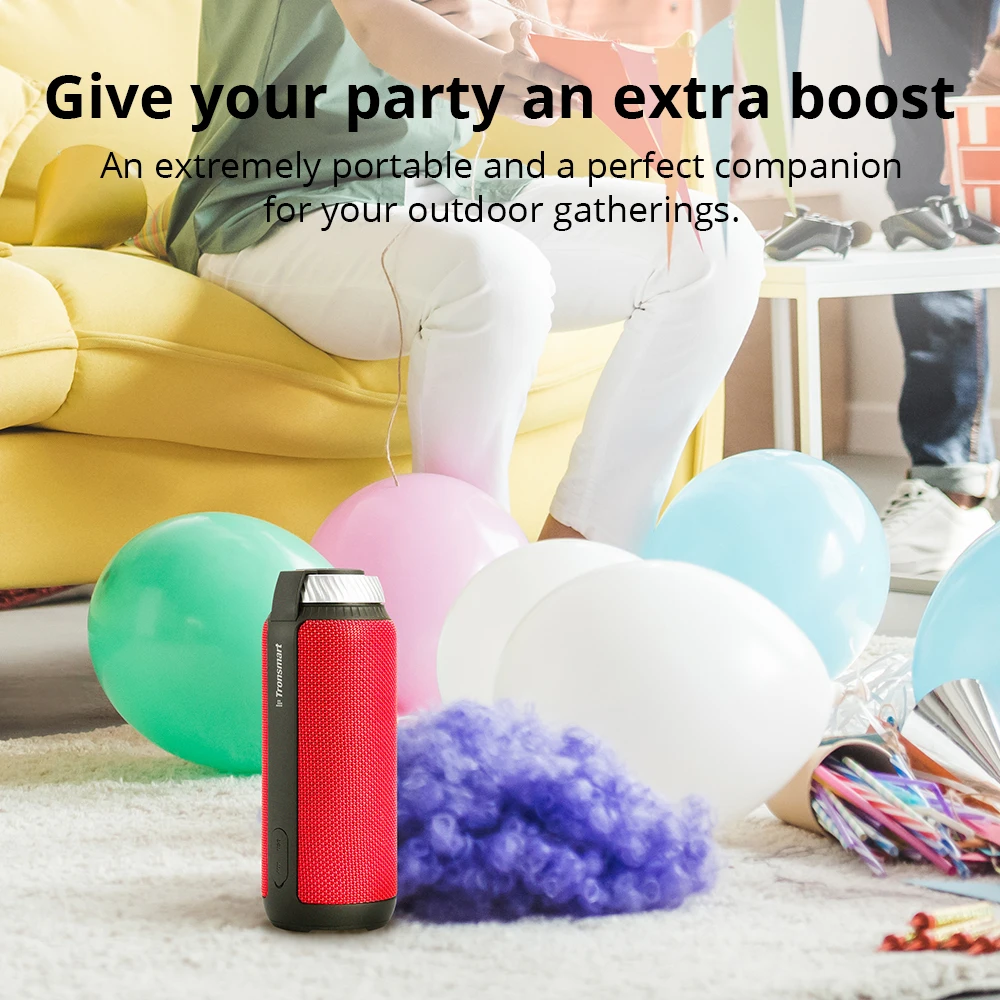Bluetooth Колонка Tronsmart Element T6 25 Вт Портативная колонка 4 1 мини уличная звуковая панель