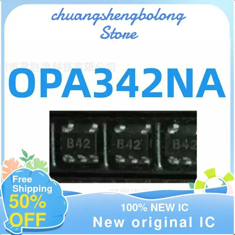 

10-200PCS OPA342NA OPA342N OPA342 sot-23 B42 New original IC