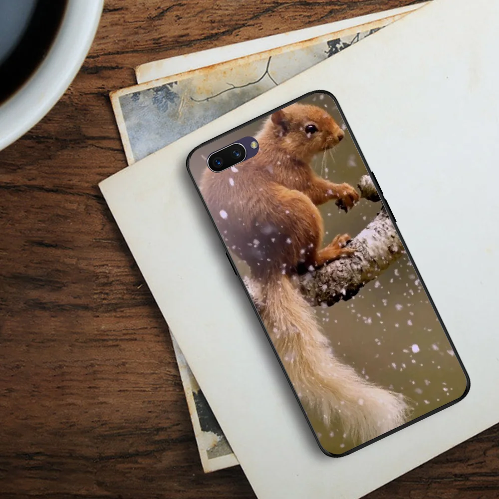Роскошный чехол для телефона BaweiTE Animals in the snow с уникальным дизайном OPPO F5 F9 F3 F11 pro