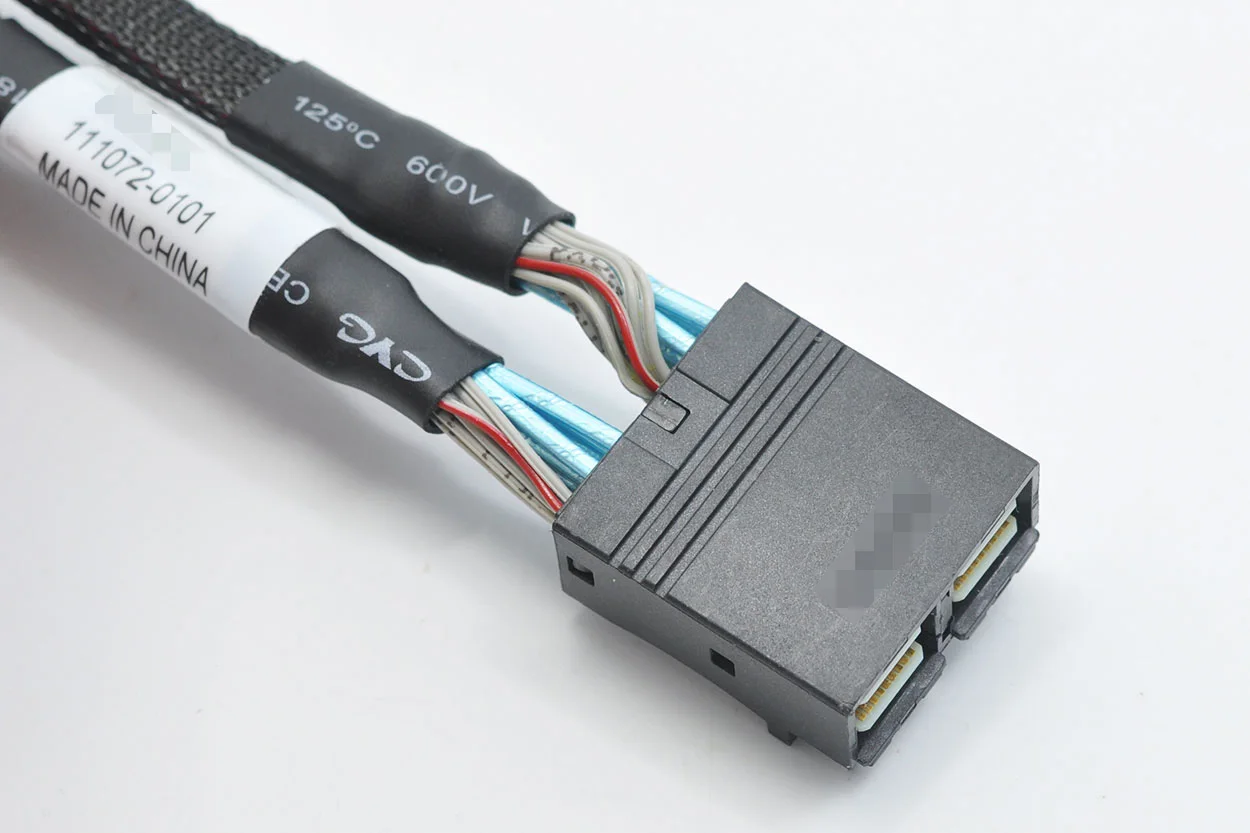 Подходит для двухрядных мини-SAS HD SFF-8643 TO MINI SAS Двойная параллельная штабелировка